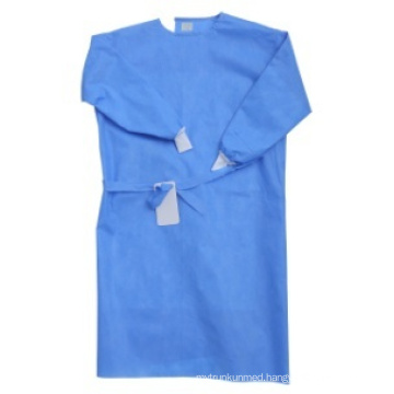 Chinese Suppliers Disposable Non-Woven Impervious Isolation Gown for Hospital